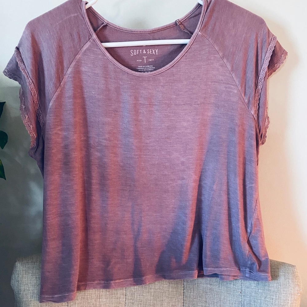 American Eagle Crop Top